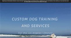 Desktop Screenshot of gooddogk9training.com